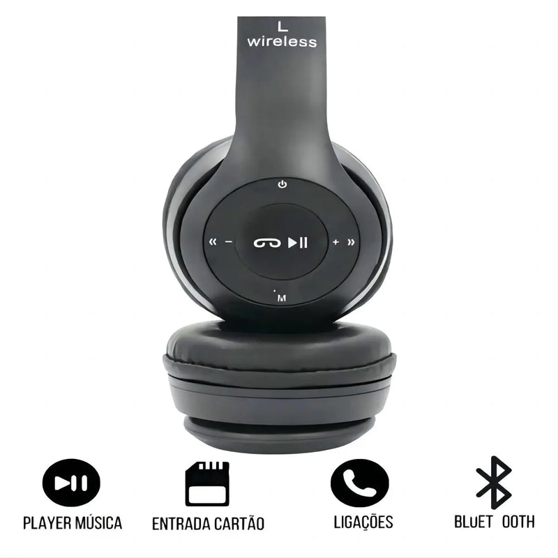 Fone De Ouvido - Headphone Bluetooth XTrad